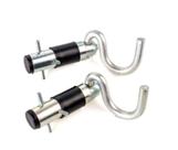 Gancho Armador Suporte Rede Tipo Batom Niquelado Mava 1 Par Gancho Armador Suporte Rede Tipo Batom Niquelado Mava 1 Par