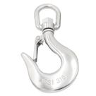 Gancho c/ Destorcedor 8mm Aço Inox - 14cm