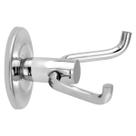 Gancho Cabideiro Duplo Parede Metal Para Toalha Roupa