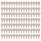 Gancho Com Rosca Mini Pitão 9mm Rose Gold Para Bijuteria Com 500 Peças