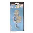 Gancho Crawford SS29 Handle Holder Grey, pacote com 2 Gancho Crawford SS29 Handle Holder Grey, pacote com 2
