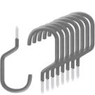 Gancho de armazenamento de cabides para bicicletas SMARTOLOGY, pacote com 8 unidades, Heavy Duty Gancho de armazenamento de cabides para bicicletas SMARTOLOGY, pacote com 8 unidades, Heavy Duty