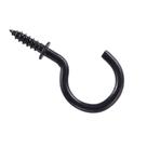 Gancho de armazenamento National Hardware N119-729 Preto 1" 30 unidades