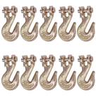 Gancho de corrente Lechansen G80 1/4" Clevis Grab Hook, pacote com 10