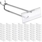 Gancho de digitalização de metal Thyle para 1/8 a 1/4 Pegboard 28 cm 50 unidades
