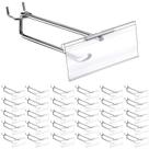 Gancho de digitalização de metal Thyle para 1/8 a 1/4 Pegboard de 15 cm e 50 unidades