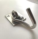 Gancho de Rede Inox Escovado (Par)