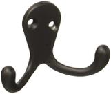 Gancho de roupão duplo National Hardware N830-153 Oil Bronze