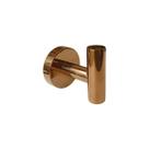 Gancho de Toalha Redondo Inox Rose Gold Brilho
