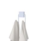 Gancho Duplo Banheiro Aço Exclusive Branco - DiCarlo