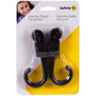 Gancho Duplo Safety 1st Universal Para Carrinhos de Bebê 2 Unidades