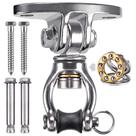 Gancho giratório SELEWARE Silent Bearing em aço inoxidável 1200 libras