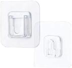 Gancho Macho Femea Adesivo Kit com 5 Ganchos P/Casa Suporte Gancho Duplo