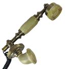 Gancho Monofone Retro Telefone Fixo RJ11 Vintage Decoraçao Rustico Restaurante Hotel Casa Moderno Atual