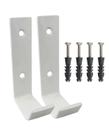 Gancho Multiuso de Parede Suporte Para Pendurar e Organizar Aço Reforçado Estilo Industrial Kit 2un