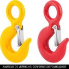 Gancho olhal fixo 3/8" 1,5t com trava uso leve - Vonder