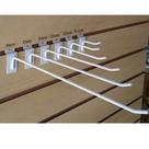 Gancho Painel Canaletado 10cm Com 50 Unidades Branco