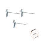 Gancho Para Painel Canaletado 10cm Zincado Kit 45 Unidades