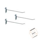 Gancho Para Painel Canaletado 25cm Zincado Kit 110 Unidades