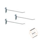 Gancho Para Painel Canaletado 25cm Zincado Kit 200 Unidades Gancho Para Painel Canaletado 25cm Zincado Kit 200 Unidades