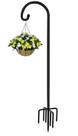 Gancho Pastor para Exterior Artigarden 234 cm Resistente Negro