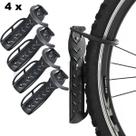 Gancho Pendurar Bicicleta Parede Suporte De Bike Apoio 4x