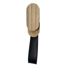 Gancho Pinus Oblongo Duplo com material sintético Preto Gancho Pinus Oblongo Duplo com material sintético Preto