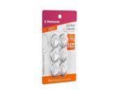Gancho Plast C/Adesivo Primafer Redondo 0,5Kg C/6Pcs Bl 2501