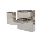 Gancho Porta-Toalha Banheiro de Parede Cromado Aço Inox Vimer