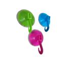 Gancho,suporte Pressão C/ventosa 7cm C/3 Pçs Reforçado Gancho,suporte Pressão C/ventosa 7cm C/3 Pçs Reforçado