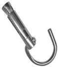 Gancho Suporte Rede Cadeira Dormir Balanço Parabolt Teto Inox 1 Unid