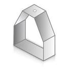 Gancho suspensao vertical 75x 75