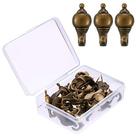 Ganchos com alfinete Hotop 30 peças bronze para quadros, 9 kg