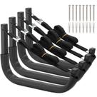 Ganchos de armazenamento de caiaque Heavdace Wall Mount Garage 68 kg