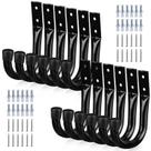 Ganchos de armazenamento de garagem Swanlake Garden Tools Heavy Duty 12 unidades