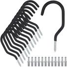 Ganchos de bicicleta KURUI Heavy Duty Screw-in para parede de garagem, pacote com 12