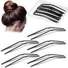 Ganchos de cabelo em forma de U Waydress para Updo Bun Bobby Pins (36 unidades)
