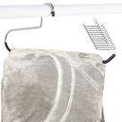 Ganchos de edredão Stock Your Home em aço inoxidável, pacote com 12 Ganchos de edredão Stock Your Home em aço inoxidável, pacote com 12