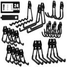 Ganchos de garagem AOBEN Heavy Duty Garage Hanger Organizer, pacote com 24