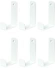 Ganchos de parede Piffny Heavy Duty Steel Essential Style, pacote com 6