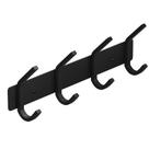Ganchos de parede VAEHOLD Heavy Duty Alumínio para Coat 4 Hooks