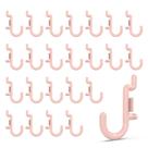 Ganchos de plástico Pegboard HUHOLE 100pc - rosa para 1/4 Pegboard Ganchos de plástico Pegboard HUHOLE 100pc - rosa para 1/4 Pegboard
