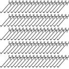 Ganchos de prateleira Peg Board, aço inoxidável Shimeyao, 20 cm, 100 unidades