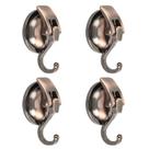 Ganchos de sucção para copos de bronze Khdrvok, pacote com 4 Ganchos de sucção para copos de bronze Khdrvok, pacote com 4