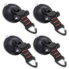 Ganchos de ventosa CONBOLA Heavy Duty 4 unidades de acampamento atualizados