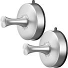 Ganchos de ventosa DGTB Heavy-Duty 7 kg em aço inoxidável 304 Ganchos de ventosa DGTB Heavy-Duty 7 kg em aço inoxidável 304