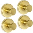 Ganchos de ventosa ZESLMG Gold para parede de chuveiro, pacote de 10 kg, máximo de 4 Ganchos de ventosa ZESLMG Gold para parede de chuveiro, pacote de 10 kg, máximo de 4