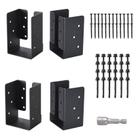 Ganchos de viga ocultos AXWHYS para aço 4x6 Beam Swing Q235B Ganchos de viga ocultos AXWHYS para aço 4x6 Beam Swing Q235B