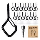 Ganchos externos Ticway Q-Hanger para luzes de corda 20 unidades