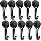 Ganchos magnéticos E BAVITE Swivel Swing Black 13,6 kg Pacote com 10